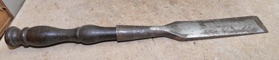 Heavy D.R. Barton 2'' socket framing chisel timberframe slick boat building tool