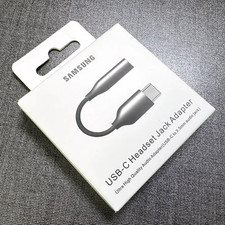 Samsung USB-C Male to 3.5mm Headphone Jack Female Headset Jack Adapter