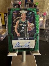 2025 Prizm WNBA Alanna Smith  Green Pulsar Auto #SG-AS/25 COLOR MATCH