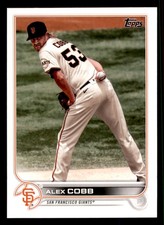 2022 Topps #359 Alex Cobb San Francisco Giants