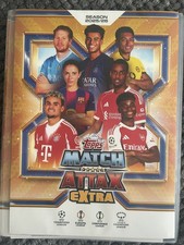 Match Attax Extra 25/26 Base Binder to #261 + Full Build a Baller Set & Extras