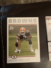2004 Topps #370 Kellen Winslow Topps Collection Cleveland Browns Football Card