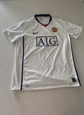 Original Authentic Nike Manchester United 2008/2009 Away Shirt Mens Large