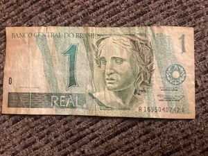 (1) Banco Central Do Brasil 1 (UM) REAL Bank Note