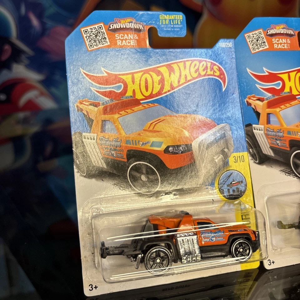 Hot Wheels 2015 Repo Duty (Treasure Hunt) HW City Works 3/10, 168/250 lote de (2) Foto 2 de 4