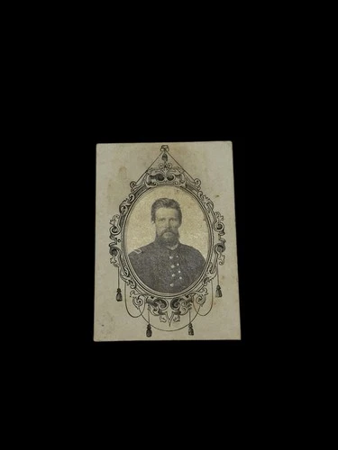 Civil War Era CDV Photo Union Soldier Uniform Bishop & Needles Memphis TN