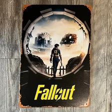 Fallout Amazon Prime TV Series 8 x 12 Novelty Metal Sign New!