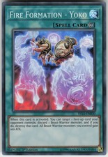 1st Ed Super Rare Fire Formation - Yoko FIGA-EN030 Fists of the Gadgets