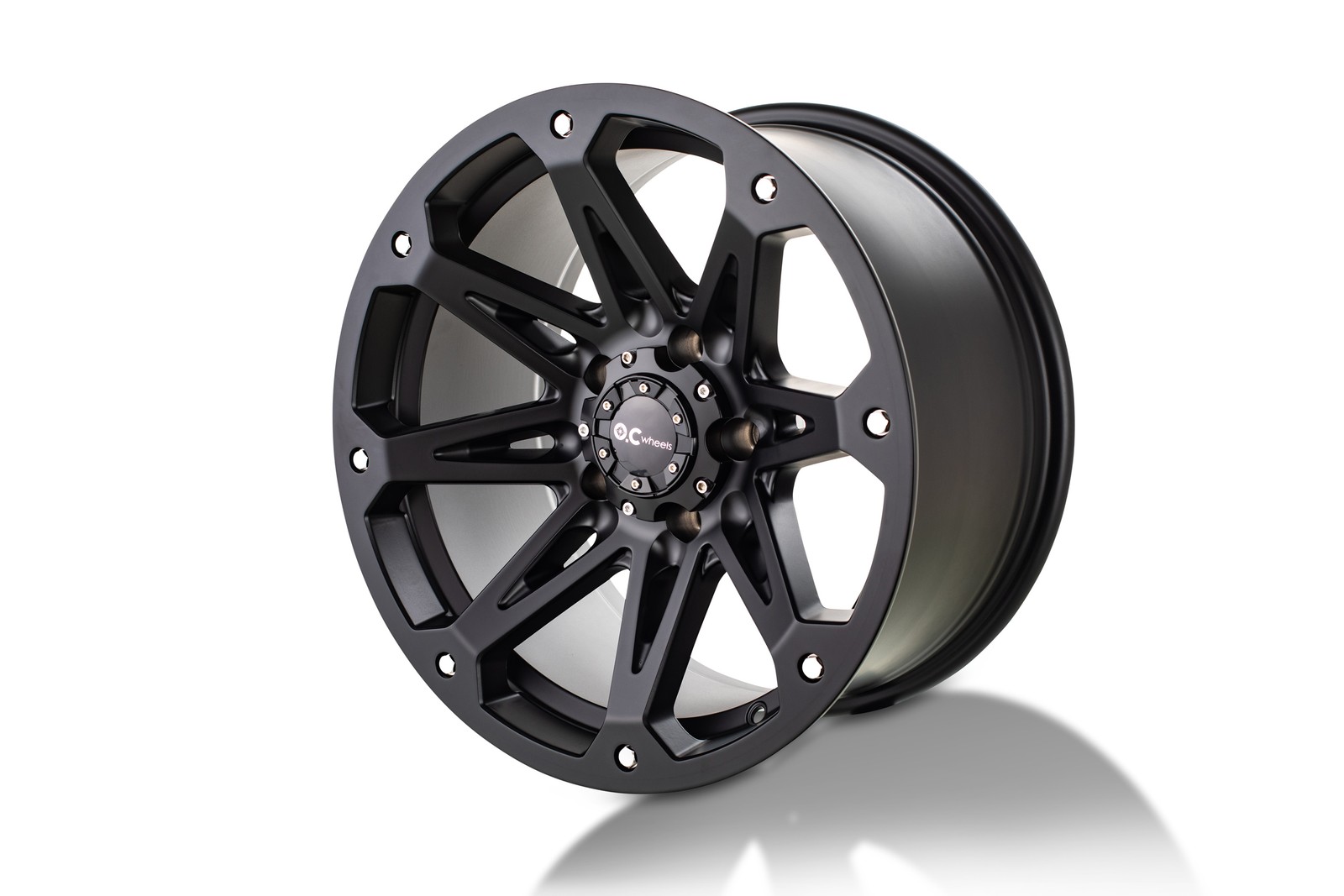 Jante alu OC Wheels 814 Gen3 Black 9x17 5x127 ET-12 pour véhicule tout-terrain