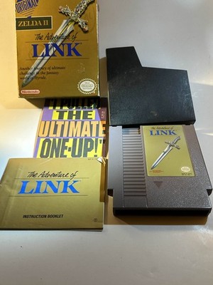 The Adventure of Link - Nintendo NES - Authentic w/ Box, Inserts & Sleeve