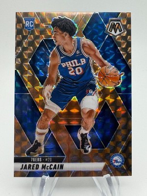 2024-25 Mosaic JARED MCCAIN Bronze Prizm Rookie /75 #228 Philadelphia 76ers