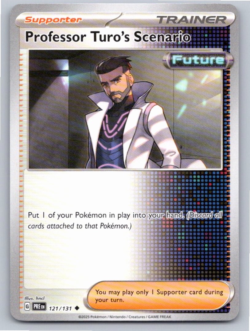 PROFESSOR TURO'S SCENARIO PRISMATIC EVOLUTIONS 121/131 NM A20130 FREE S&H