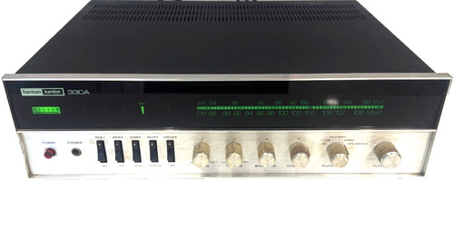 Harman Kardon 330A AM/FM Stereo Receiver / Serviced & Tested - Video!