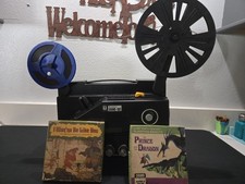 Sankyo Sound-501 Super 8 Single 8 Movie Projector with Accessories