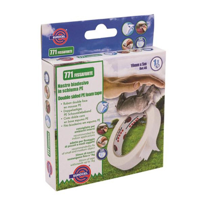 Eurocel – Nastro Bi-adesivo Fissaforte Eurocel 19×5 Mt