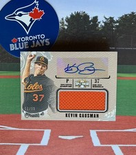 2014 Topps Triple Threads KEVIN GAUSMAN AUTOGRAPH /99 Relic - AUTO Blue Jays