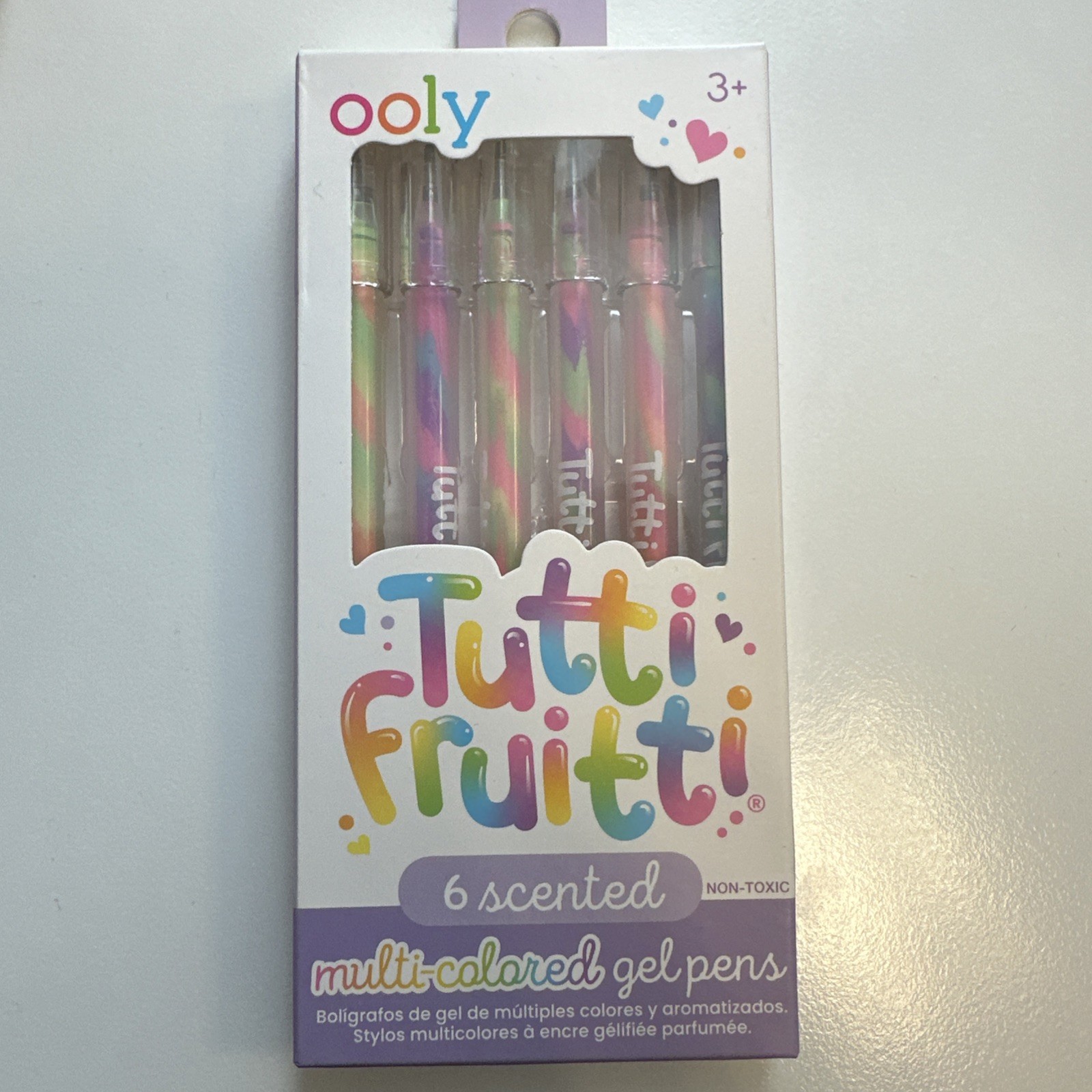 Ooly Tutti Fruitti 6 Scented Multi-coloured Gel Pens ❤️🎁💕🎄