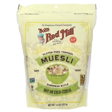 Bob s Red Mill Muesli Gluten Free Tropical 14 oz 397 g Gluten-Free, Kosher