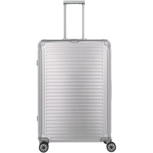 TRAVELITE 4-Rollen-Koffer Trolley Aluminium Next L silber