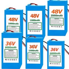 36V 48V 8AH/15AH/20AH Battery for 200W-1500W E Electric Battery DIY