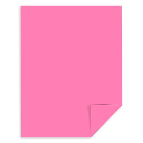 Neenah Paper Astrobrights Colored Paper 24lb 8-1/2 x 11 Pulsar Pink 500 - Picture 3 of 5