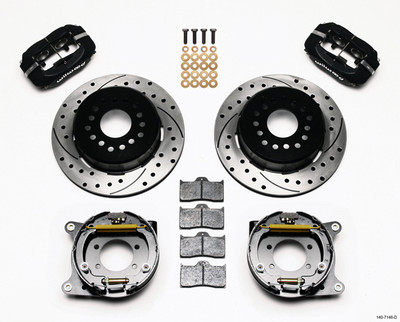 WILWOOD DISC BRAKE KIT,REAR PARKING,FORD 8.8