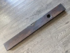 Antique CHAPIN & STEPHENS C.S. CO PINE MEADOW CONN. 26" Level Brass & Wood