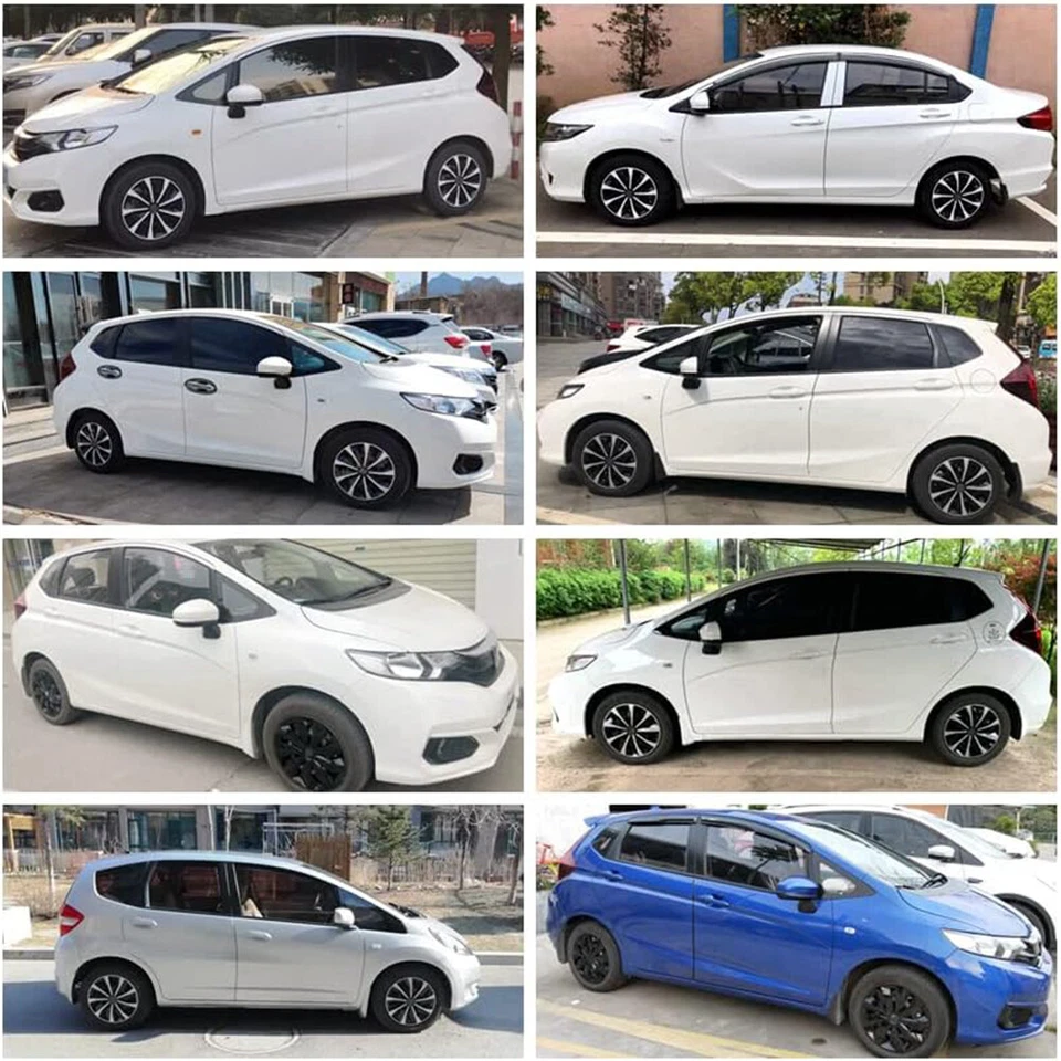 Juego de 4 tapacubos de llantas plateados para llantas de auto de 16"" para Mazda RX-7 Turbo Foto 4 de 4