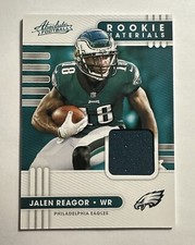 2020 PANINI ABSOLUTE - JALEN REAGOR #15 - ROOKIE MATERIALS - JERSEY PATCH