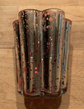 Windlicht Glas Rot Depot Ø8,5cm x Ø6,5cm x H10cm 