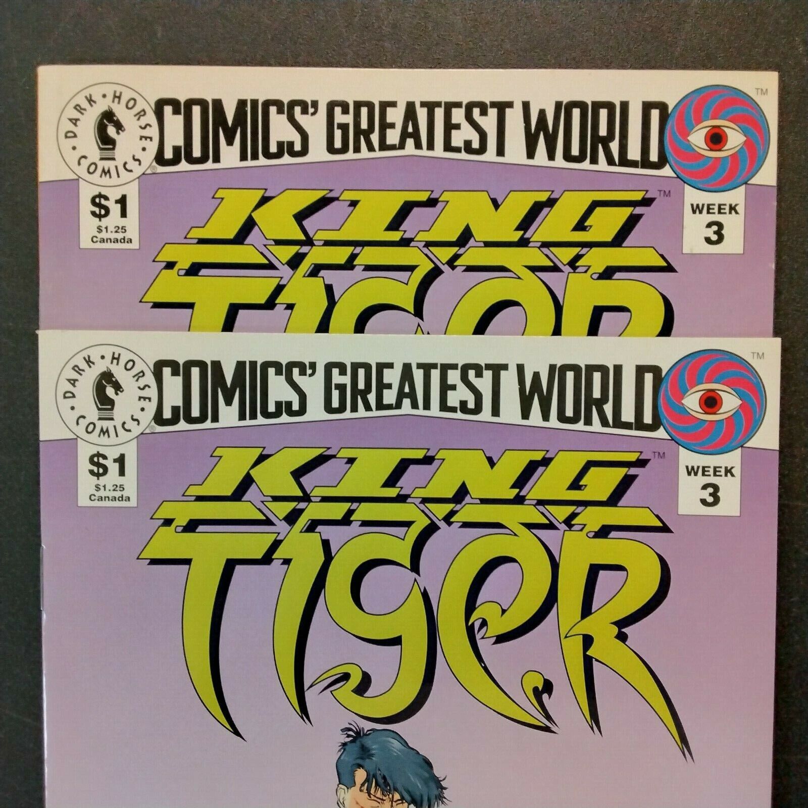 Comics Greatest World: King Tiger #1 (Dark Horse Comics, 1993) VF