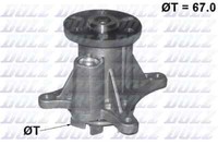 Dolz Wasserpumpe KüHlmittelpumpe FüR CitroëN C5 III Break C6 Peugeot 407 Coupe