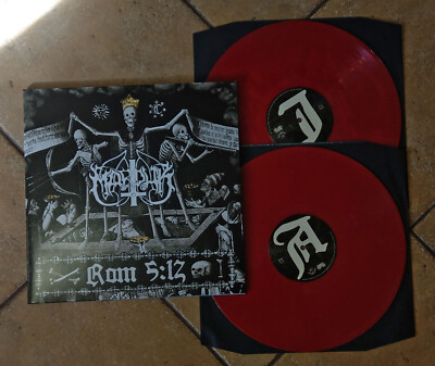 MARDUK   Rom 5:12 (Double Red Vinyl, Etched) Ltd. 400 copies