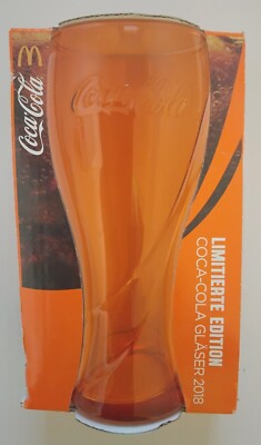 Mc Donald´s Coca Cola Gläser 2018 Neu OVP mehrere Farben bitte aussuchen