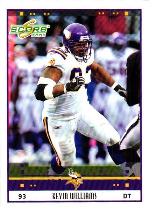 2005 Score #157 Kevin Williams Glossy