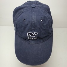 Vineyard Vines Cap State of Texas Hat Navy Blue Adjustable Strapback .
