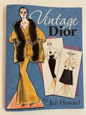 *Special Edition!* VINTAGE DIOR - High Fashion Paper Dolls by Jim Howard