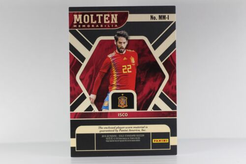 2019-20 PANINI GOLD STANDARD SPAIN /49 1 JERSEY ISCO #MM-1 (SC9) - Picture 2 of 2