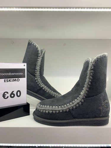MOU ESKIMO BOOT Stivaletto donna grigio suede | Quellogiusto Shop online
