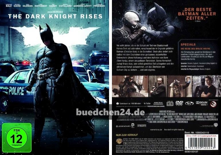 Batman - The Dark Knight Rises - OVP!