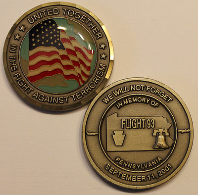 Flight 93, September 11, 2001 Challenge Coin / 911 | eBay
