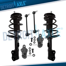 2.5L Front Struts w/Spring Sway Bars Ball Joints Kit for 2012-2017 Toyota Camry
