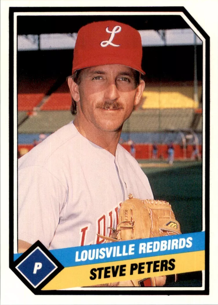 Steve Peters trading card