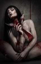 🔥🦇 VAMPIRELLA VS SUPERPOWERS #3 JAY FERGUSON 616 Virgin Variant LTD 500