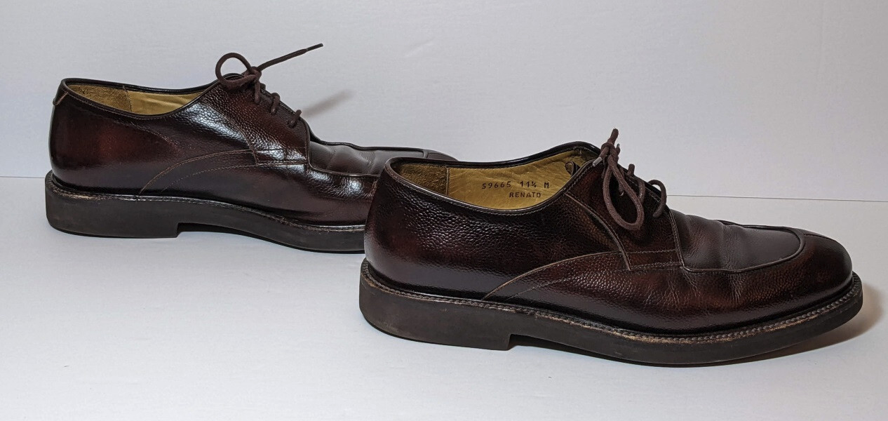 Bruno Magli Mens Renato Brown Split Toe 