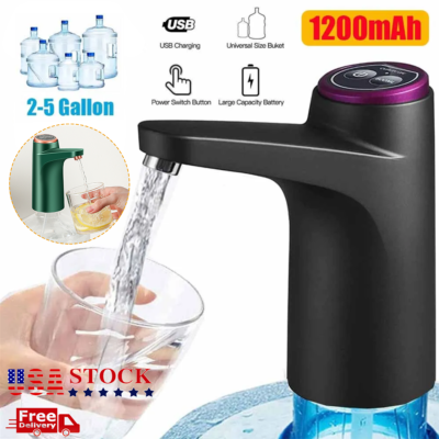 #ad #ad Water Bottle Switch Pump Electric Automatic Universal Jug Dispenser 5 Gallon USB $8.85