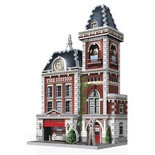 Urbania: Feuerwache / Fire Station, 285 pcs., Wrebbit-3D Puzzle (34545)