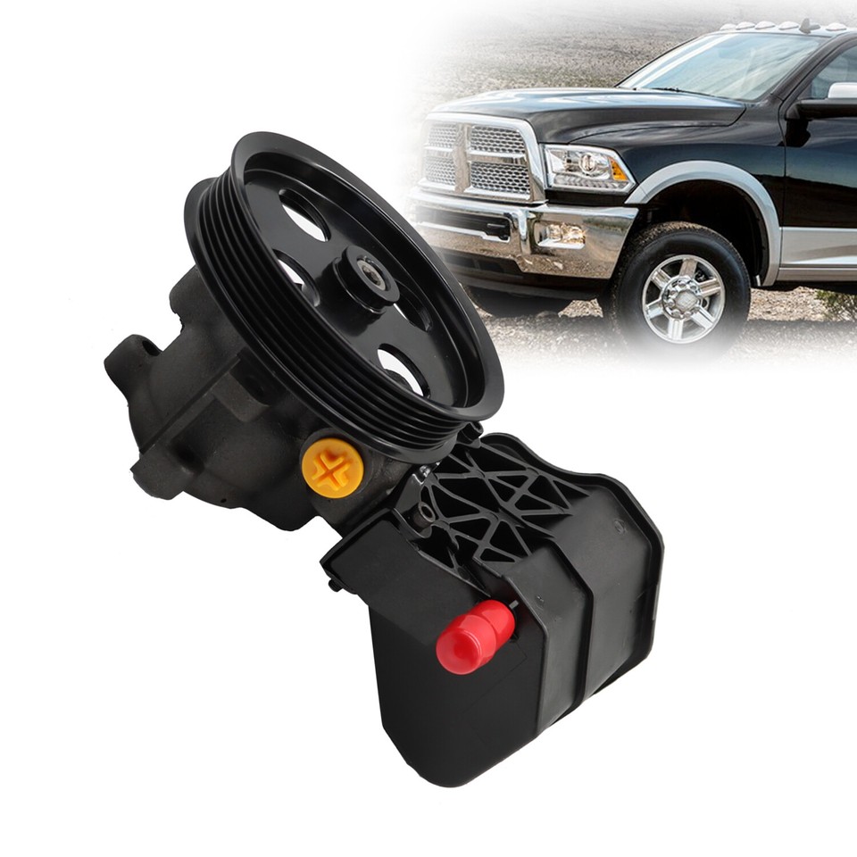 1x New Power Steering Pump With Reservoir For Dodge Ram 2500 Ram 3500