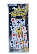 Sticky 13 Hoy Bingo Novità gioco giocato con un mazzo di carte 100 Biglietti