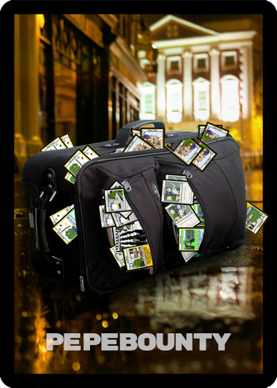 Pepe Bounty HNFT 2017. PEPEBOUNTY from Original RarePepe Collection: S28 C42